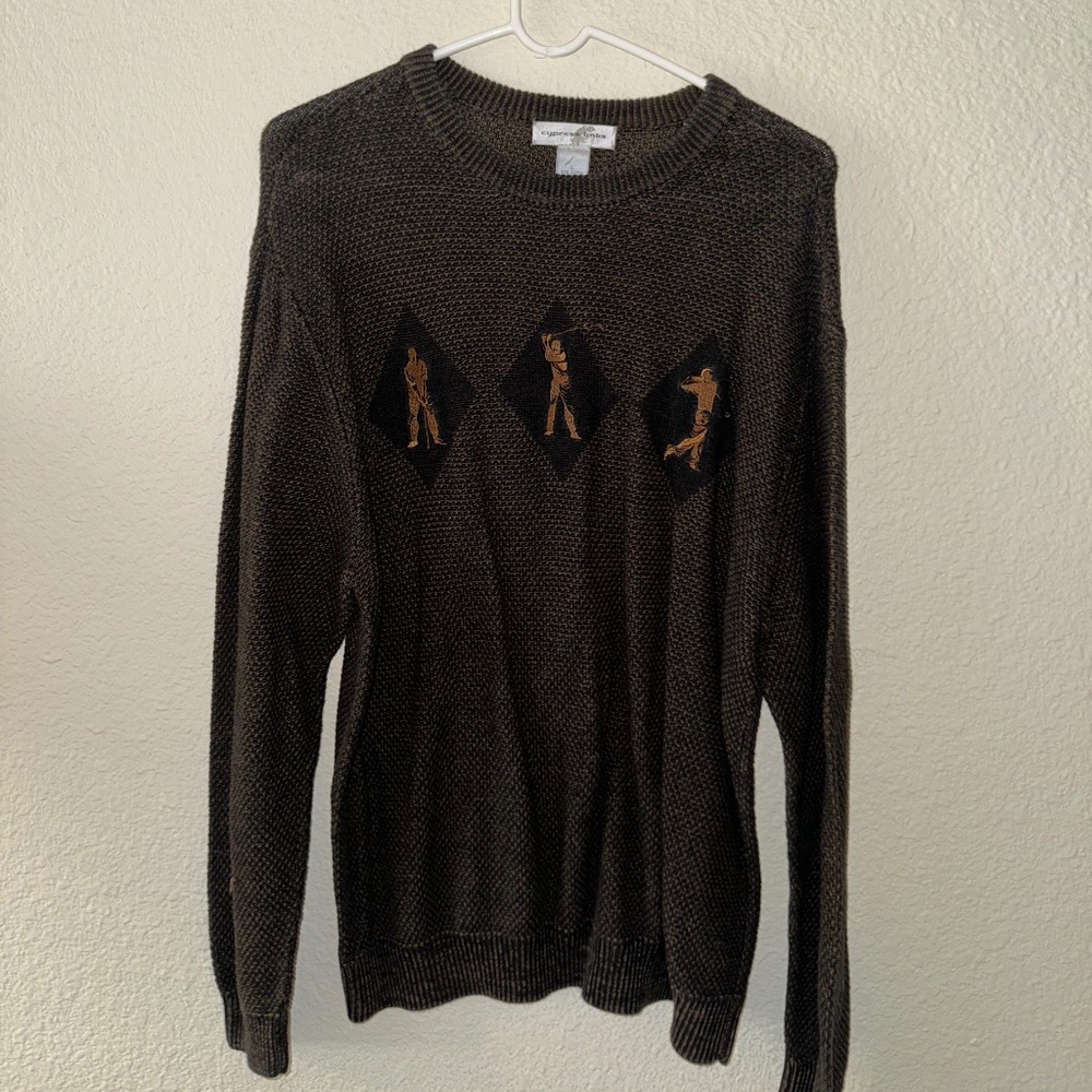 Vintage Golf Sweater